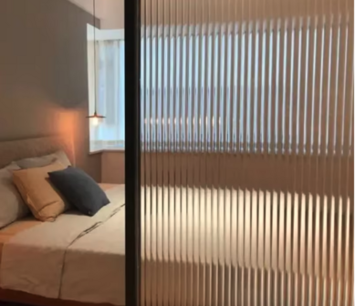 Decoratief | Premium | Statisch| Ribbelglas