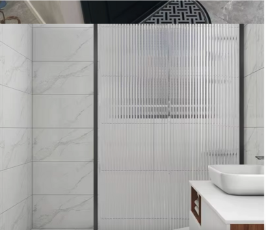 Decoratief | Premium | Statisch| Ribbelglas