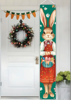 Banner Paashaas vrouw