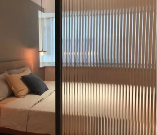 Decoratief | Premium | Statisch| Ribbelglas