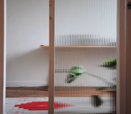 Decoratief | Premium | Statisch| Ribbelglas