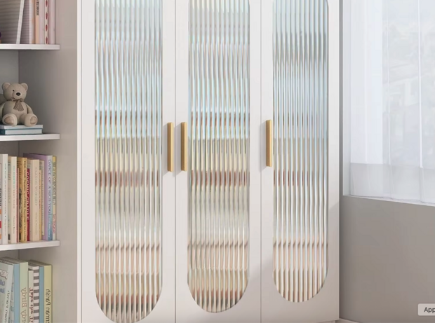 Decoratief | Premium | Statisch| Ribbelglas