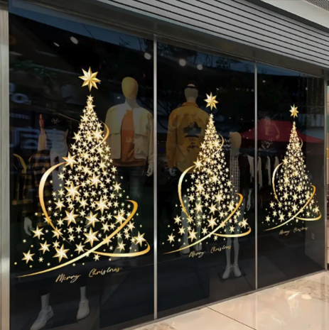 Kerstboom Gouden Sterren